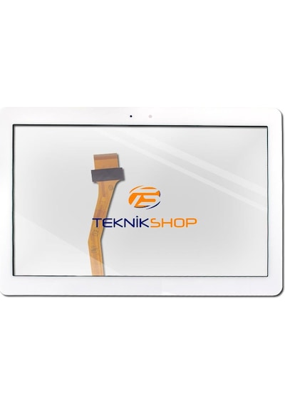 Samsung Uyumlu Galaxy Tab 10.1 Gt-P5110. P5100 Dokunmatik Beyaz