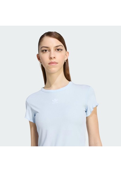 Adidas Essentials Scalloped Edge Baby Kadın Tişört C-adıke1108b30a00 Mavi