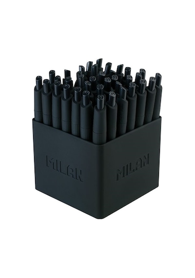 Mılan 176531140 Mını Siy Basmalı Tük Kalem 40Lı