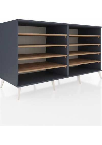 Kronos Konsol 8 Raflı 176x59x99 Antrasit-antrasit/çam Antrasit-antrasit/çam Kronos Konsol 8 Raflı 176x59x99 Antrasit-antrasit/çam Antrasit-antrasit/çam