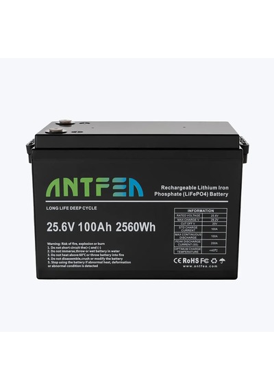 Antfea 25.6v 100ah Abs Lityum Akü Lifepo4