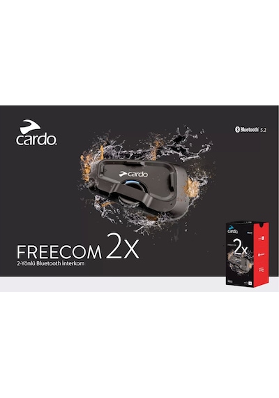 Cardo Freecom 2x Bluetooth Ve Intercom Teklipaket Bluetooth