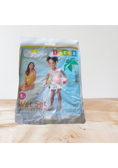 Wet Set Collectıon Şeffaf Tropik Meyveler Deniz Huvuz Çocuk Simidi 51 Cm