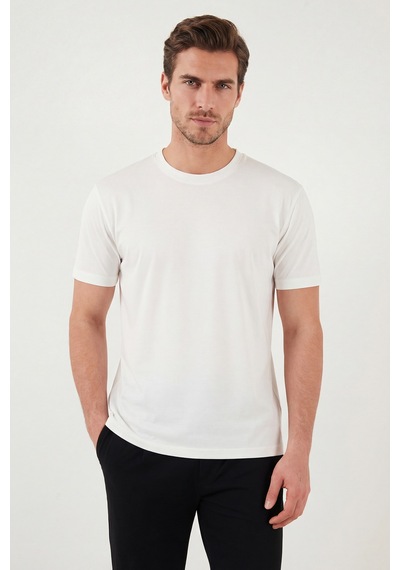Buratti Erkek T Shirt 5902985 Ekru Ekru