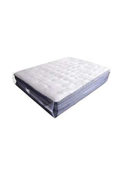 Vakumsuz Şeffaf Çift Kişilik Yatak Baza Saklama Taşıma Kılıfı Poşeti Torbası - 200x250 Cm. - 3 Adet
