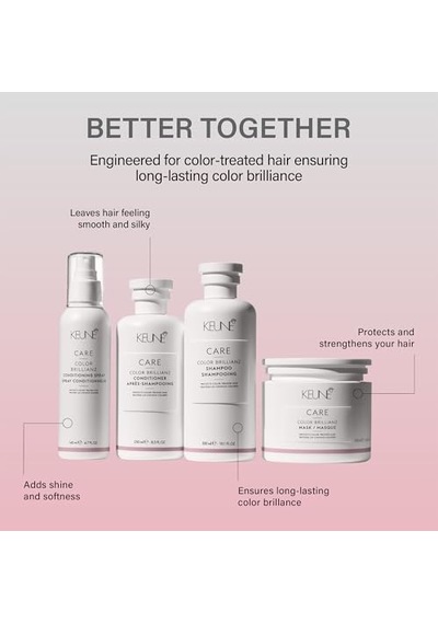 Color Brillianz Renk Koruyucu Boyalı Saçlar İçin Parlaklık Kazandıran Saç Kremi, 250ml