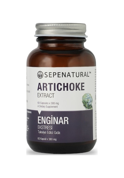 Sepe Natural Artichoke Enginar Ekstresi 380 mg 60 Kapsül