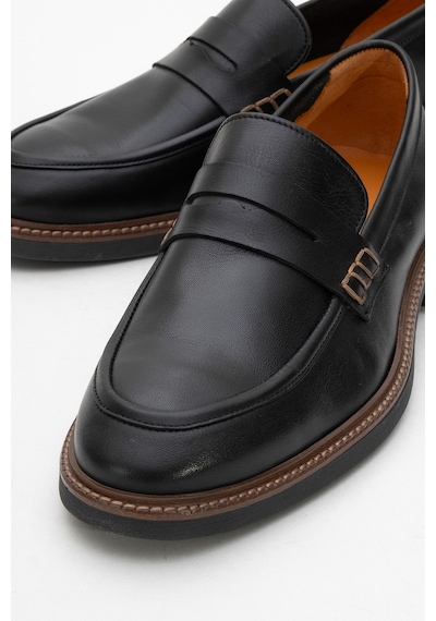 Dericlub Erkek Gerçek Deri Klasik Loafer Fr 242025 Siyah
