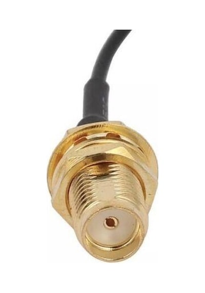 Ipex - Sma Dişi Konnektör Wifi Pigtail Kablo Anten 15 Cm