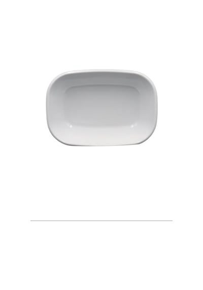 17 Cm Melamin Kare Kayı Tabak Royaleks-054 001 Siyah