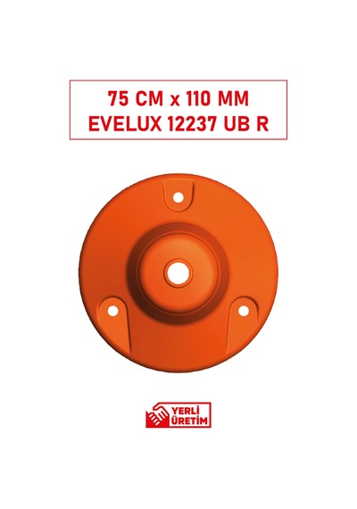 Tpu Şerit Ayırıcı Esnek Delinatör Soketli 12237ubr 75 Cm X110 Mm