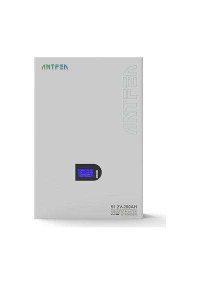 Antfea 51.2V 200ah LiFePo4 Lityum Duvar Tipi Batarya