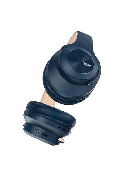 Bf16 Kulaklık Bluetooth 5.3, 18 Saat Oynatma, 3 Eq Mod, Hoparlör Modu Mavi