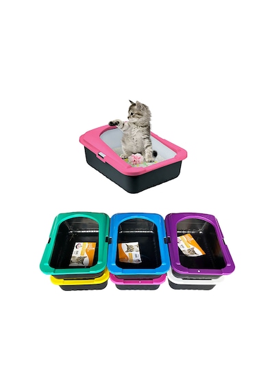 Lüx Kedi Kumluğu Açık Kedi Tuvaleti