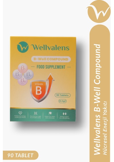 B Well Compound B1 B2 B3 B6 Vitaminleri İçeren 90 Tablet