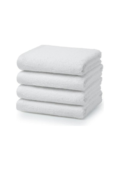 48 Adet Banyo Otel Havlusu %100 Pamuk 1. Kalite 500 Gram 70 140 Cm Beyaz
