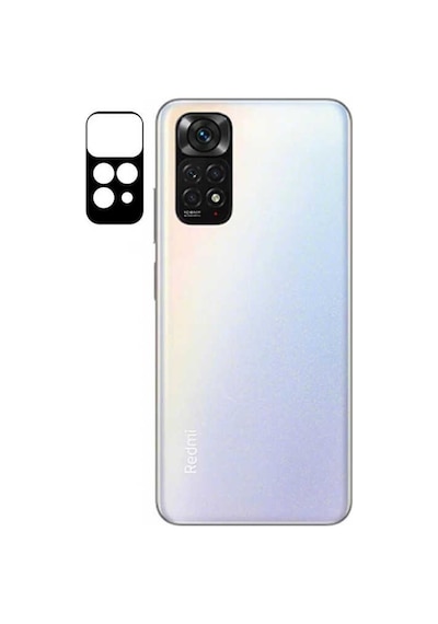 Xiaomi Redmi Note 11S Global 3D Kamera Lens Koruma Camı Siyah