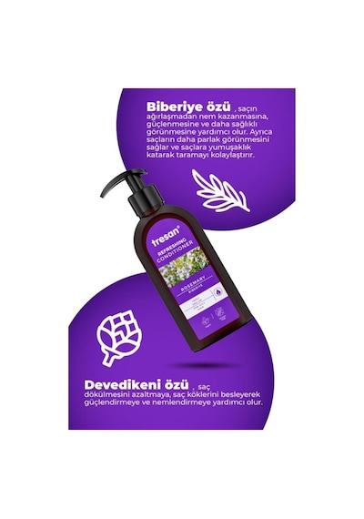 Tresan Biberiye Canlandırıcı Sülfatsız Bakım Saç Kremi 300 Ml