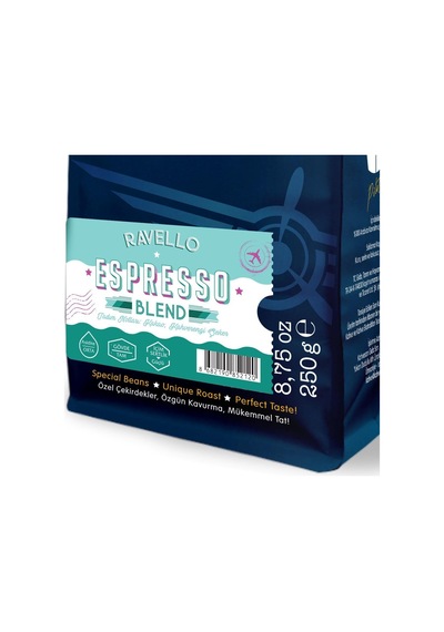 Ravello Espresso Blend Kahve Çekirdek 250 G Aeropress