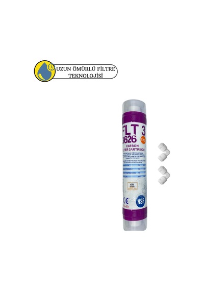 Pemax Water Solutions Kapalı Kasa Su Arıtma Cihazlarına Uygun Flt 3626 Sertifikalı 3.aşama Gac Karbon Filtre