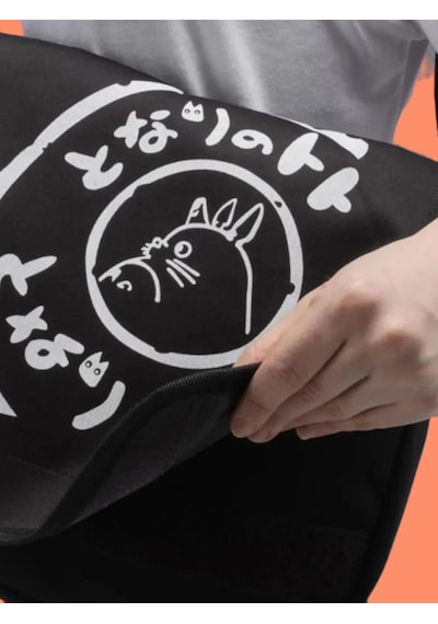 Mood Agenda Totoro Bag Postacı Çanta Siyah