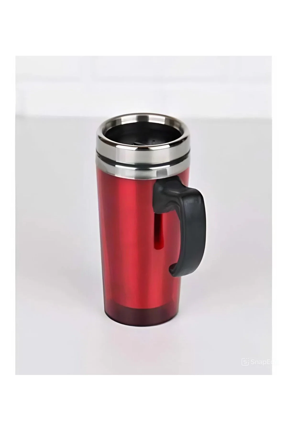 500 Ml Sızdırmaz Kırmızı Çelik Termos Gün Boyu Sıcak/soğuk Koruma