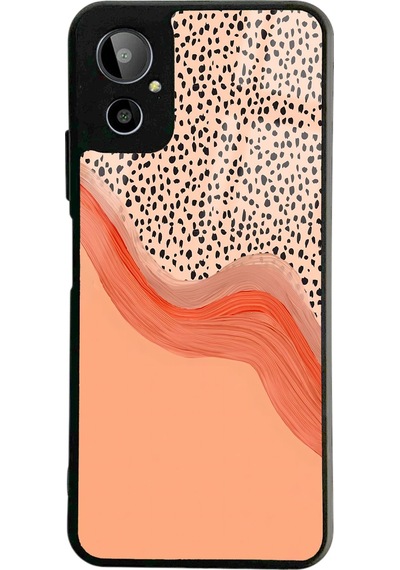 Gm 23 Se Nude Benekli Tasarımlı Glossy Telefon Kılıfı Siyah