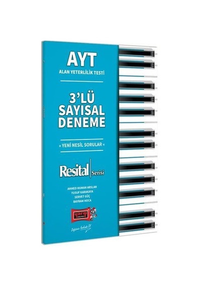 AYT Resital Serisi 3'lü Sayısal Deneme - Ahmed Numan Arslan - Yargı Yayınları