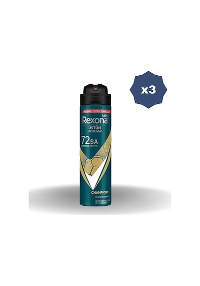 Deo Men Champıons 150 Ml - 3 Adet