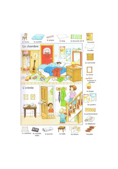 The Usborne First 1000 Words In French