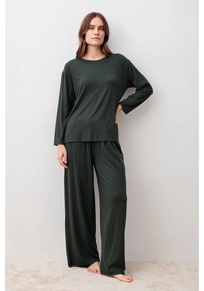 Artış Collection Artış 20202 Bayan Pijama Takımı Yeşil