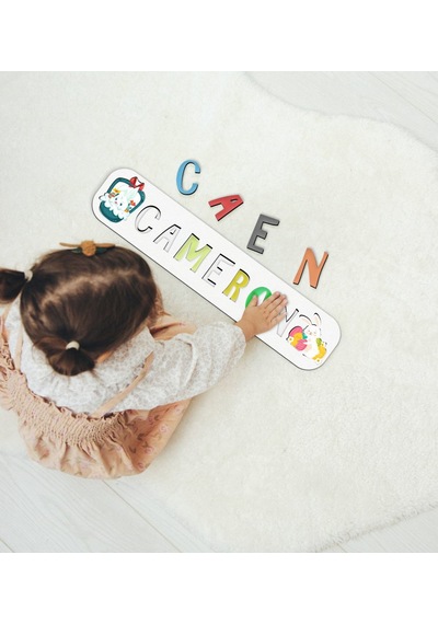 Bk Toys Çocuklara Özel Isimli Paskalya Bayramı Ahşap Eğitici Yapb