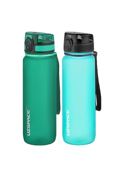 Uzspace 2'li Tritan Matara Seti 800 Ml 14 Farklı Renk Seçeneği Fiftyfifty-3053seta Koyu Yeşil - Buz Mavisi Uzspace 2'li Tritan Matara Seti 800 Ml 14 Farklı Renk Seçeneği Fiftyfifty-3053seta Koyu Yeşil - Buz Mavisi