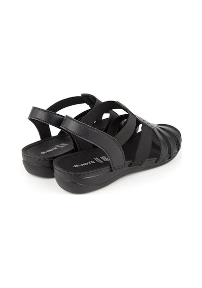 Muya Amanda 31143-001 Anatomik Kadın Sandalet Siyah 36-40 001