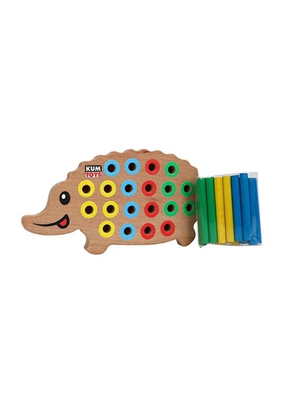 Km5655 Ahşap Kirpi Bultak -toys