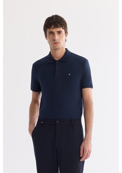 Avva Erkek Lacivert Yanı Lastikli Gofreli Relaxed Fit Chino Şort A61y3730