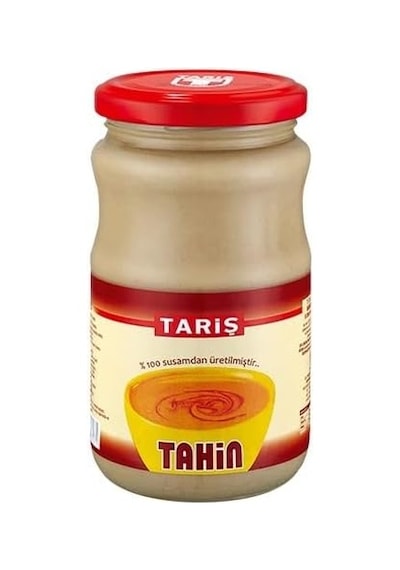 Tahin Cam Kavanoz 480g Açık Kahverengi