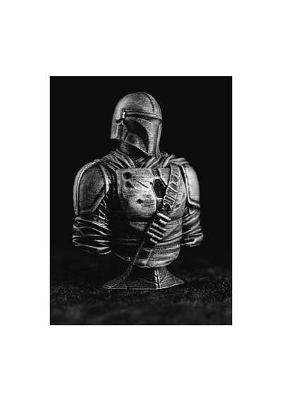 Mandalorian 15 Cm Büst Figür Star Wars