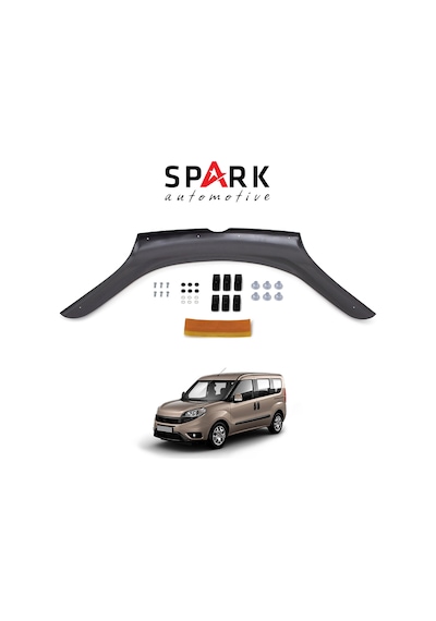 Fiat Doblo 2015-2022 Yıl Aralığı Uyumlu Kaput Rüzgarlığı 3mm