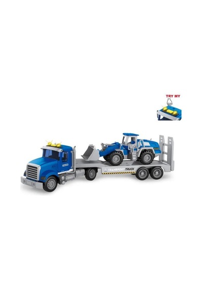 Ctoy Sesli Ve Işıklı Kepçe Dozer Taşıyıcı Tır Py6812b