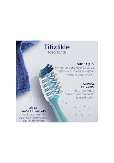Pro-expert Clinical Derinlemesine Temizlik Diş Fırçası, Orta Sertlik Açık Ahşap