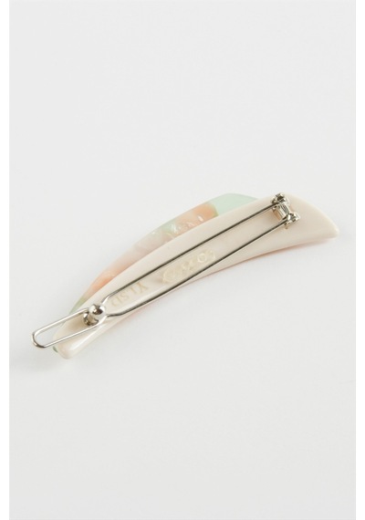 Oval Klipsli Toka Pembe 59485076