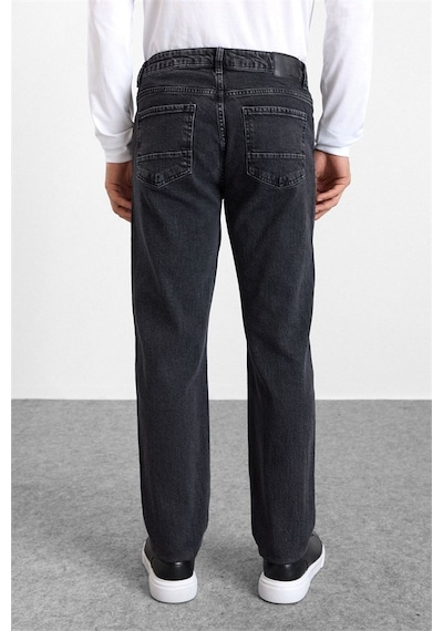 Süvari Antrasit Regular Normal Bel Denim Pantolon Sdn2016600022-s08