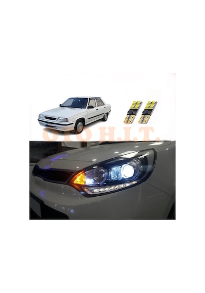 Renault Broadway R9 Yeni Kasa Uyumlu Park Ampulü Beyaz Led Aydınlatma Ampulü Canbus'li