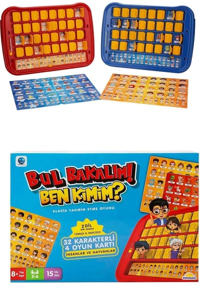 Bul Bakalım Ben Kimim Oyunu