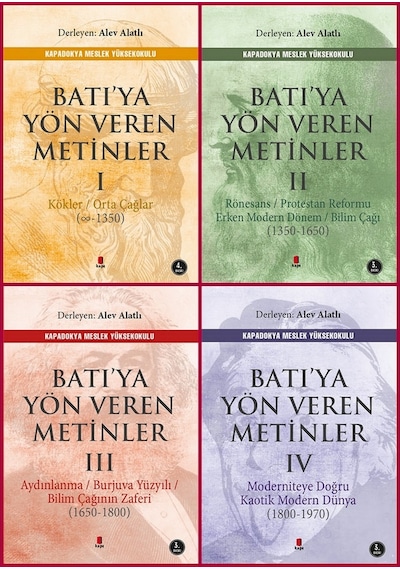 Batıya Yön Veren Metinler 4 Kitap Set - Alev Alatlı 340470712