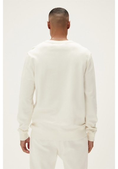 Bad Bear Here Crewneck Erkek Sweatshirt-25261 Beyaz