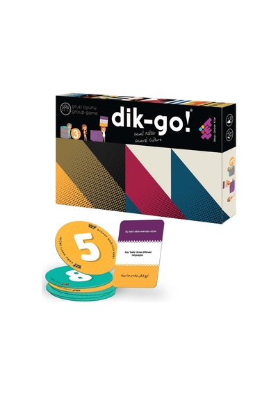 Dik-Go (Genel Kültür) Zeka Oyunu 6+ Yaş 8 Oyuncu