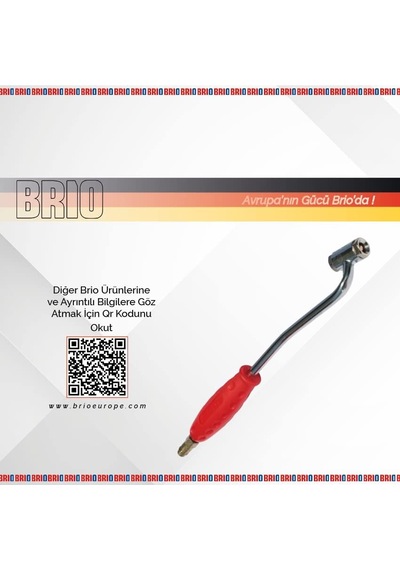 Brio 0106-taq Lastik Hava Jakı Kaplinli Genel