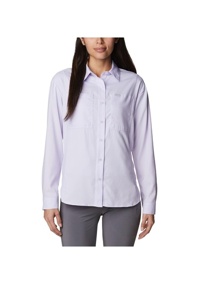 Columbia Silver Ridge Utility Kadın Uzun Kollu Gömlek-5362 Desenli